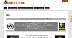 Desktop Screenshot of blackbearfilm.com